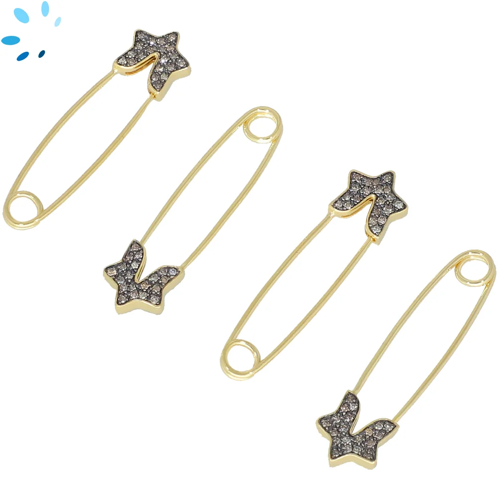 Champagne Diamond Sterling Silver Gold Plated 